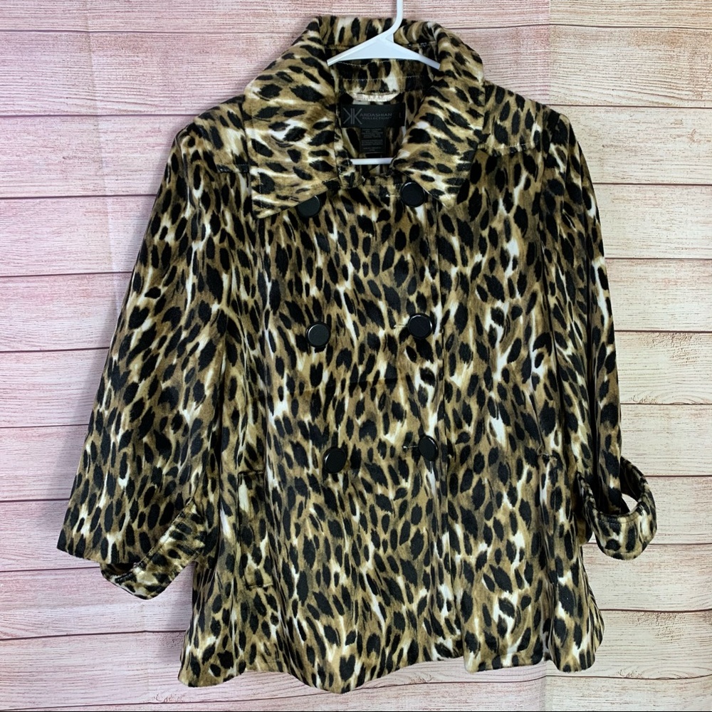 Kardashiam Kollection Pea Jacket/Coat SzL